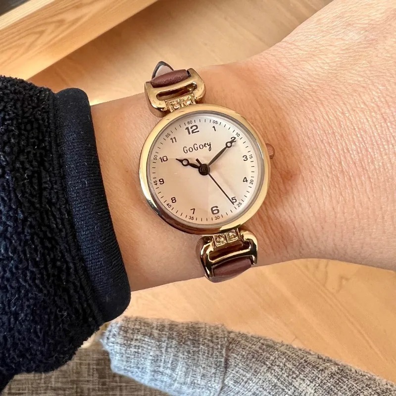 Luxury Watch With Arabic Numerals - رائجة البيع ساعة نسائية كلاسيكية موضة