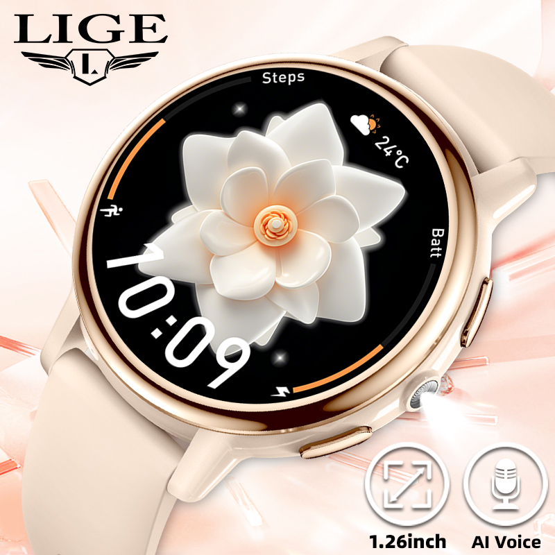 Luxury Watch Hd - ساعة ذكية نسائية فاخرة من LIGE