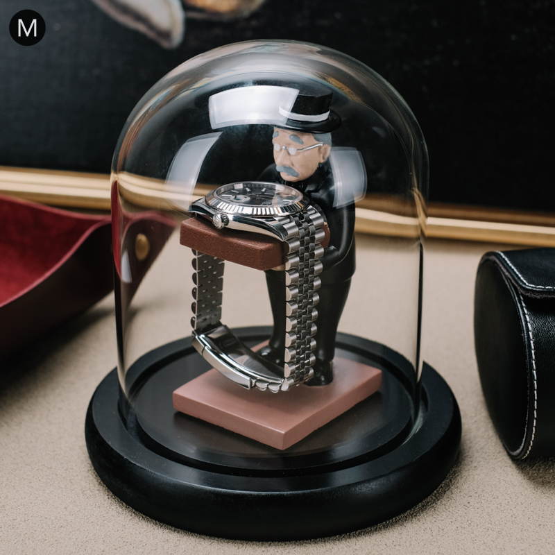 Table Watch Luxury - الجدول ساعة أثرية حامل المنظم حالة
