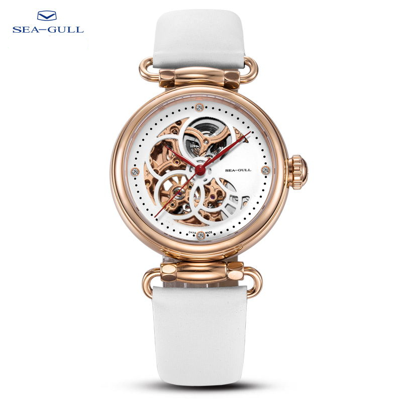 Luxury Watch Winder - النورس مخرمة الهاتفي الميكانيكية السيدات ساعة
