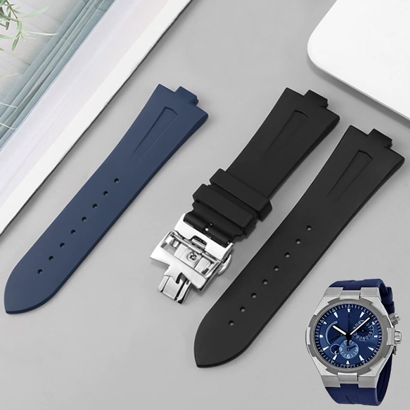 Luxury Watch Vacheron Constantin - حزام ساعة مطاطي لساعة فاشرون كونستانتين