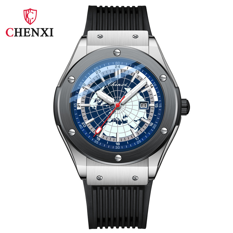 Luxury Watch Brands In World - CHENXI-ساعة يد مضادة للماء للرجال ،