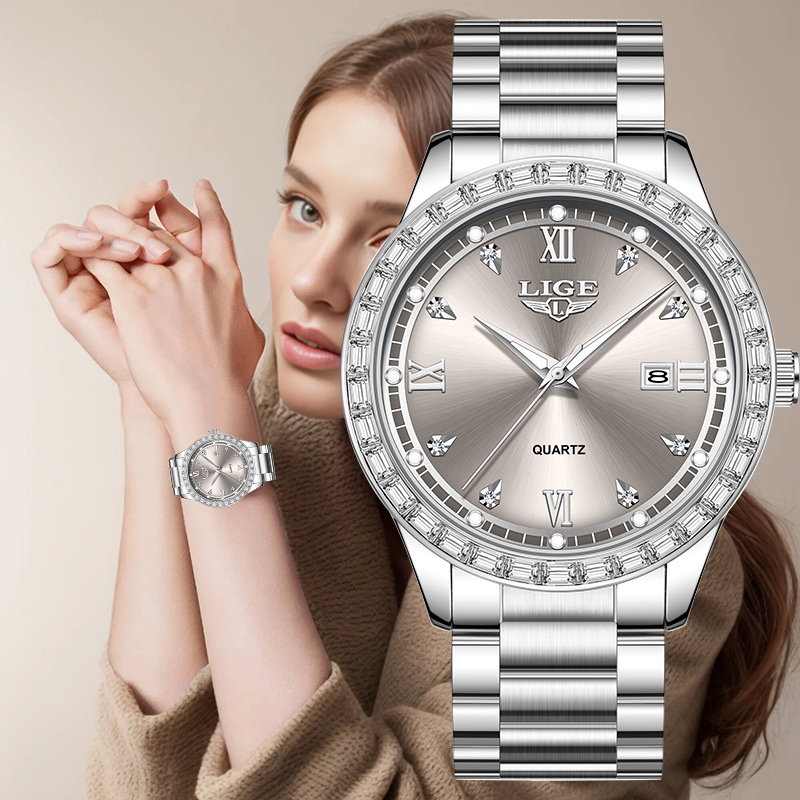 Luxury Watch Exchange - ساعة يد كوارتز LIGE 2026 فاخرة