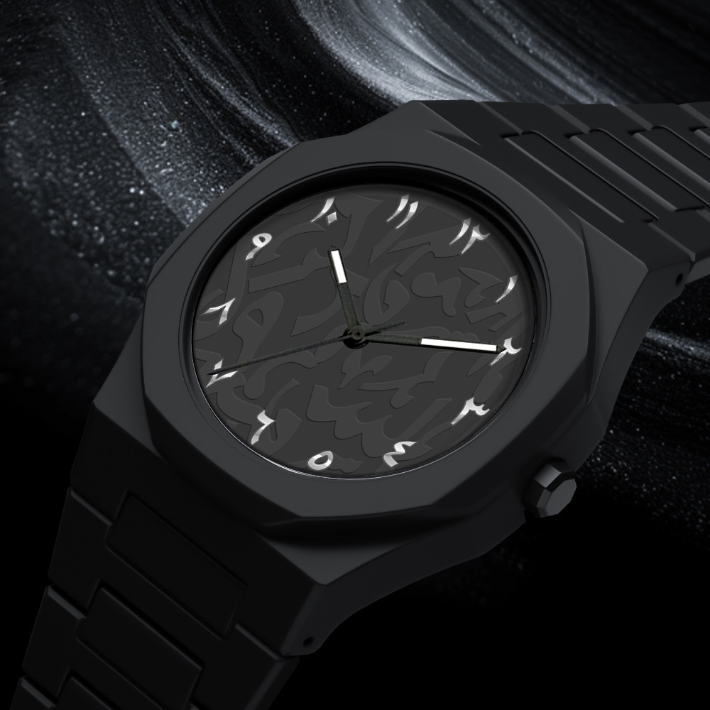 Luxury Watch With Arabic Numerals - ساعات رياضية شعبية في الشرق الأوسط
