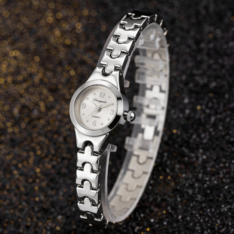 مجموعة من 3 ساعات نسائية أنيقة - مراجعة Luxury Watch With Arabic Numerals وسعره