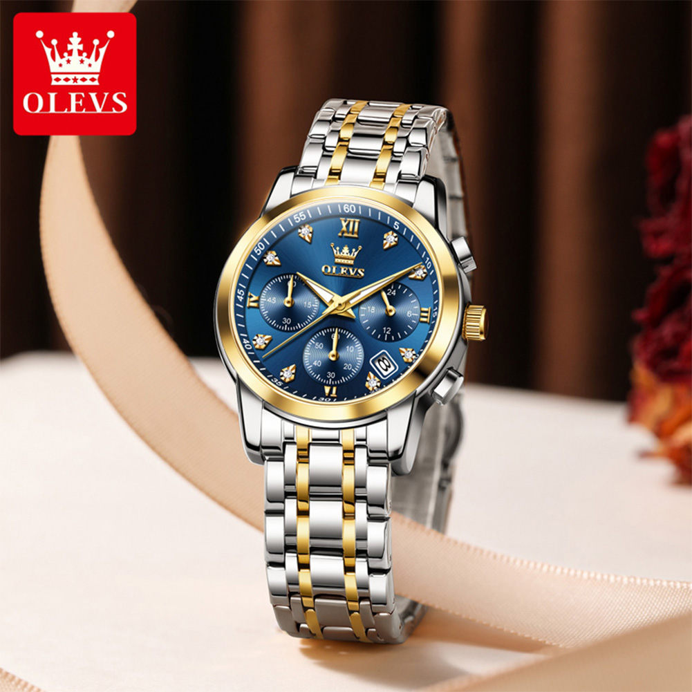 OLEVS ساعة نسائية ماركة فاخرة  - مراجعة Luxury Watch Cheap وسعره
