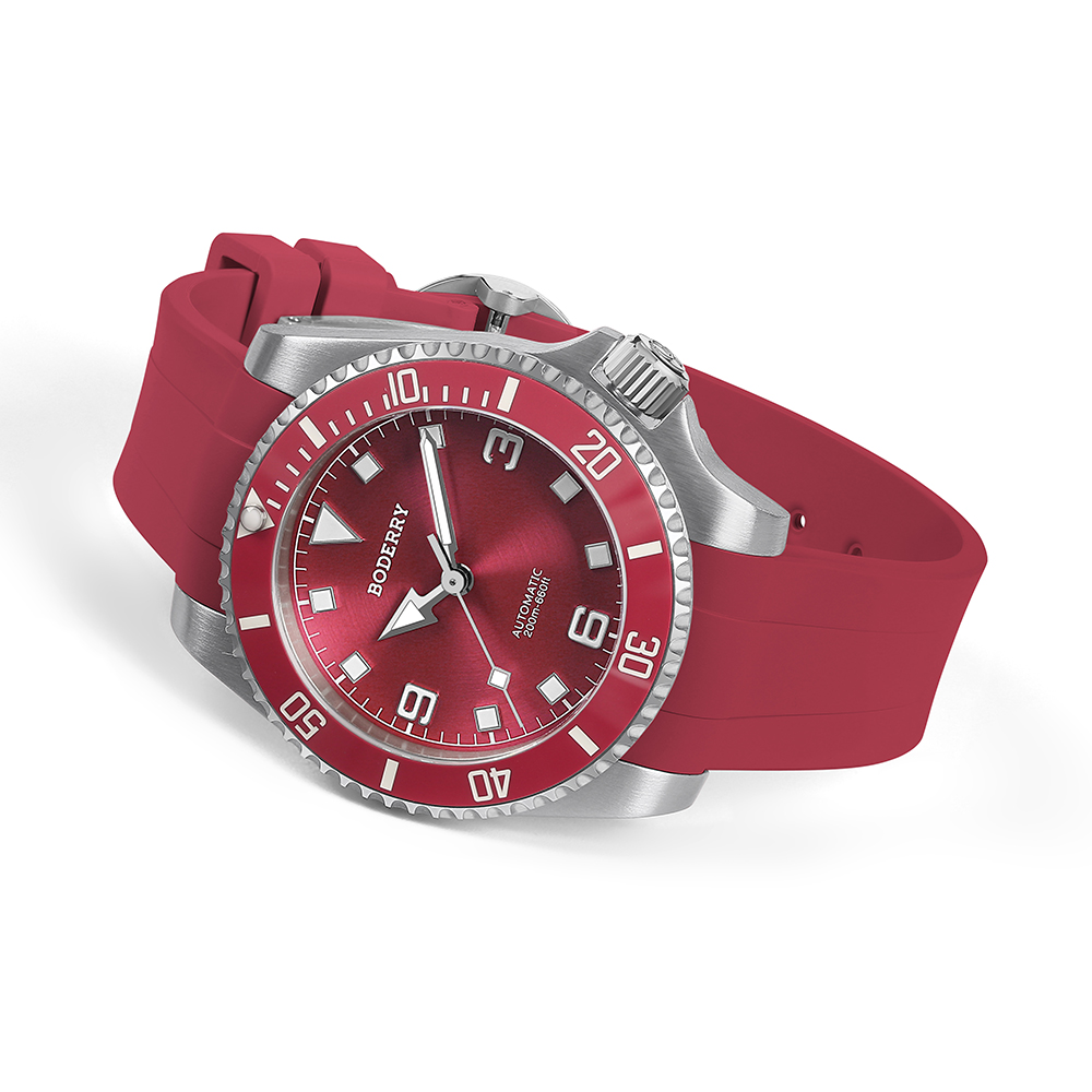 Boderry ADMIRAL غواص ساعات تيت - مراجعة Titanium Sport Watch وسعره