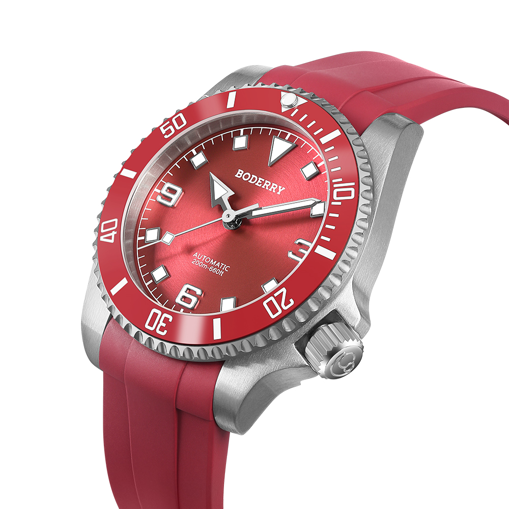 Boderry ADMIRAL غواص ساعات تيت - مراجعة Titanium Sport Watch وسعره