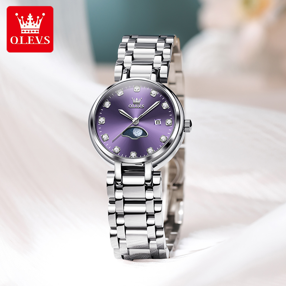 ساعة كوارتز أنيقة من OLEVS بمي - مراجعة Luxury Watch Cheap وسعره