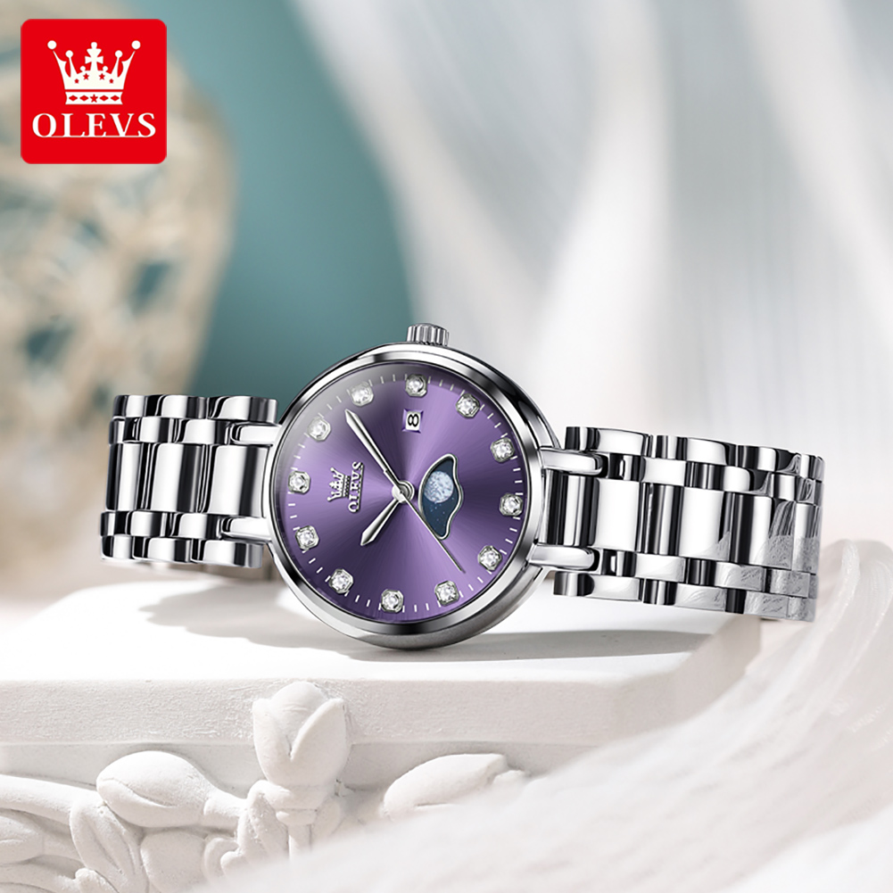 ساعة كوارتز أنيقة من OLEVS بمي - مراجعة Luxury Watch Cheap وسعره
