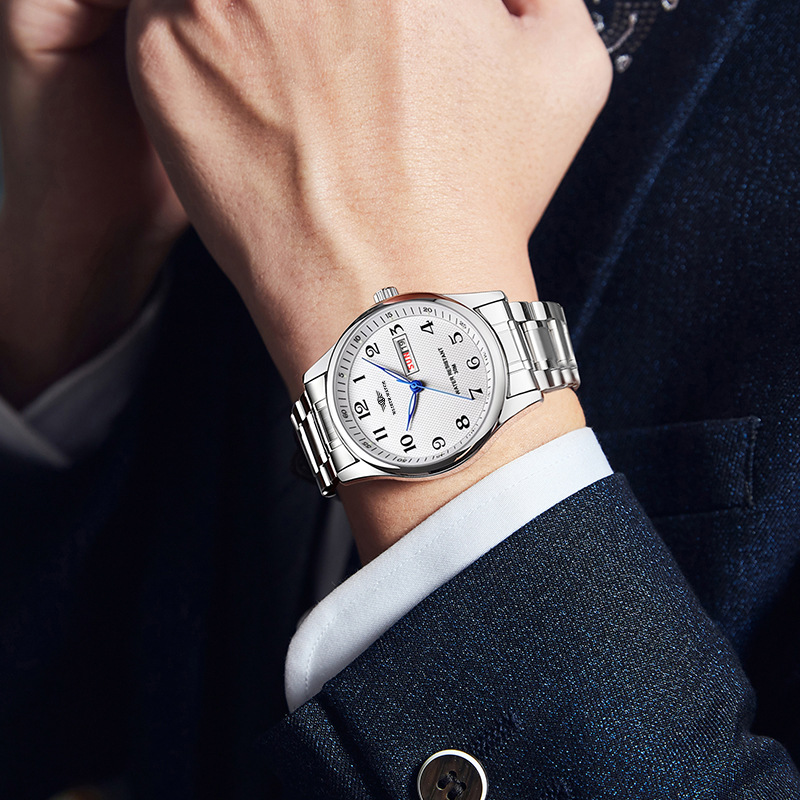 WLISTH العلامة التجارية الفاخر - مراجعة Luxury Watch With Arabic Numerals وسعره