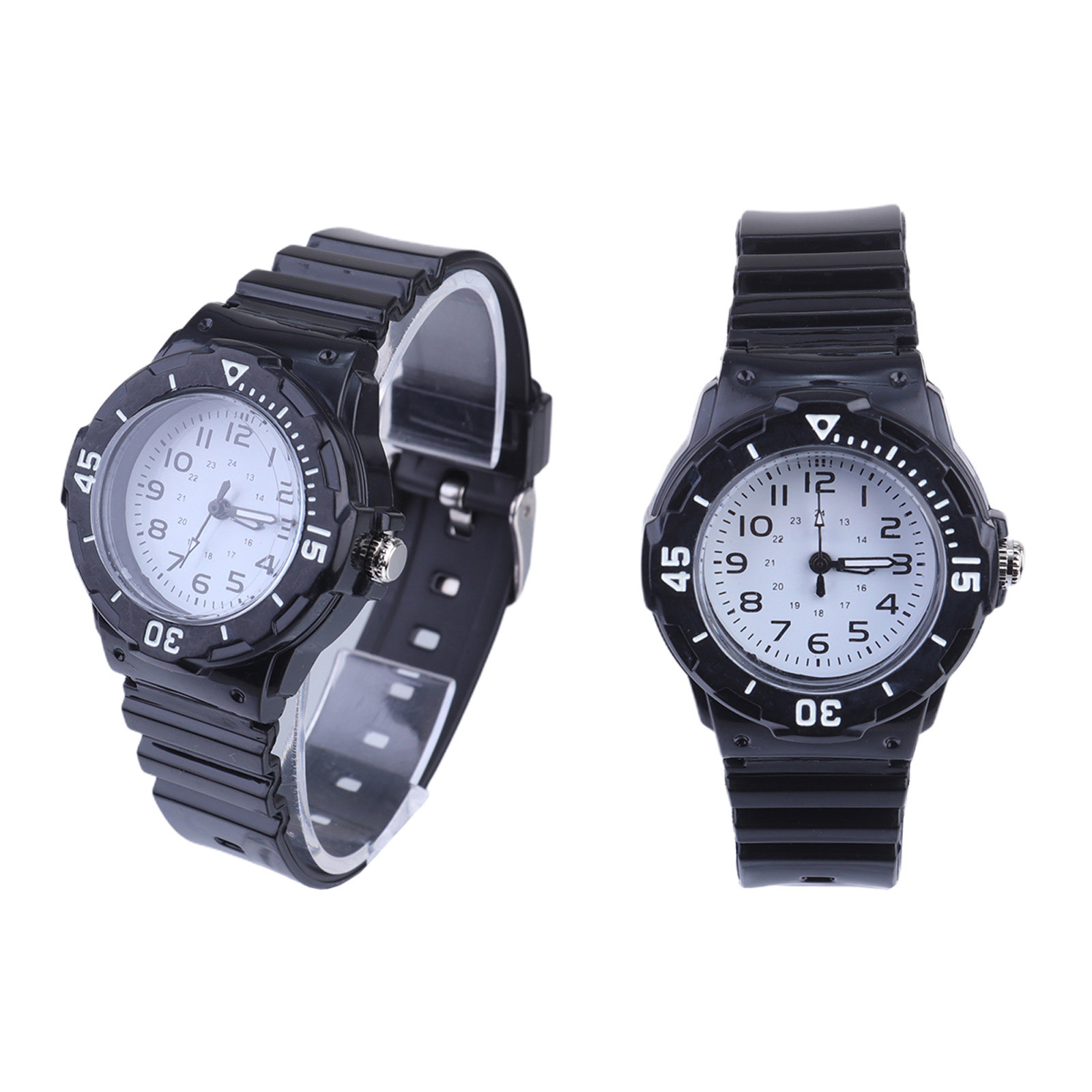 ساعة كوارتز سيليكون باللونين ا - مراجعة Luxury Watch With Arabic Numerals وسعره