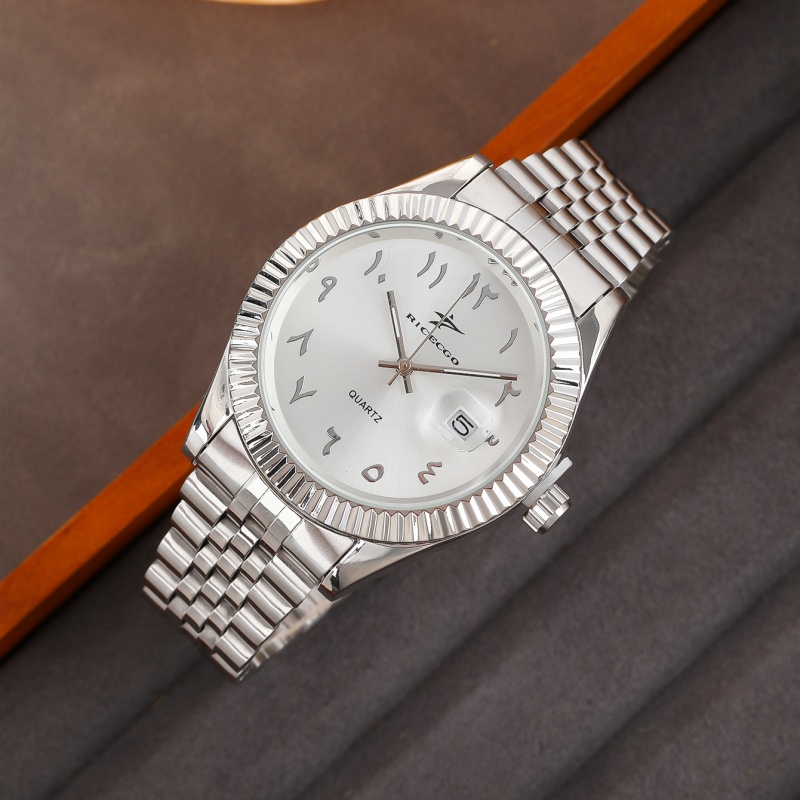 أزياء الرجال الساعات تاريخ الر - مراجعة Luxury Watch With Arabic Numerals وسعره