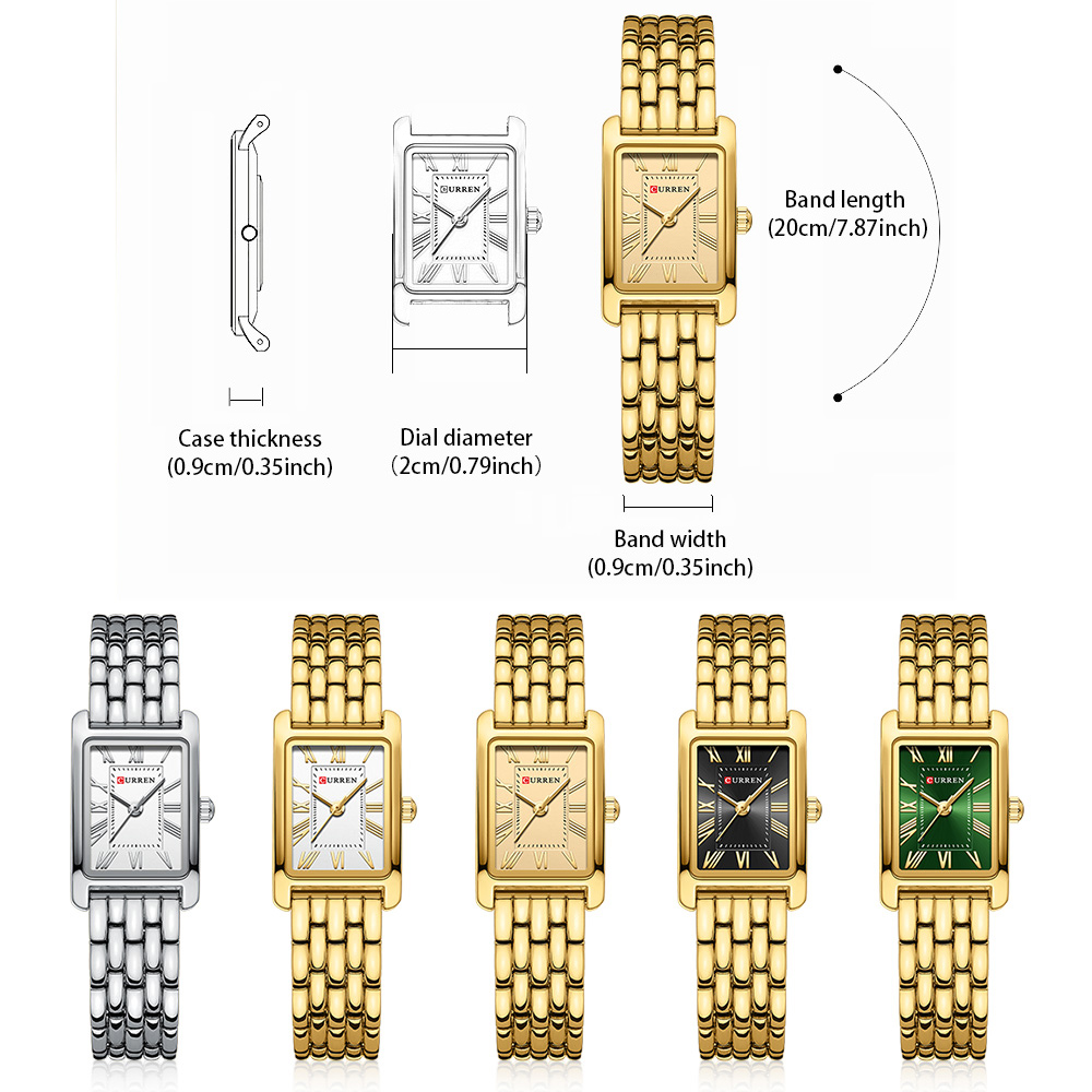 ساعة كوارتز فاخرة للسيدات من C - مراجعة Luxury Watch Straps وسعره