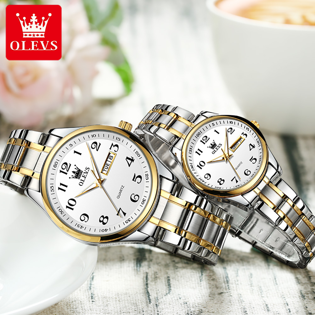 ساعة OLEVS عصرية جديدة للزوجين - مراجعة Luxury Watch Exchange وسعره