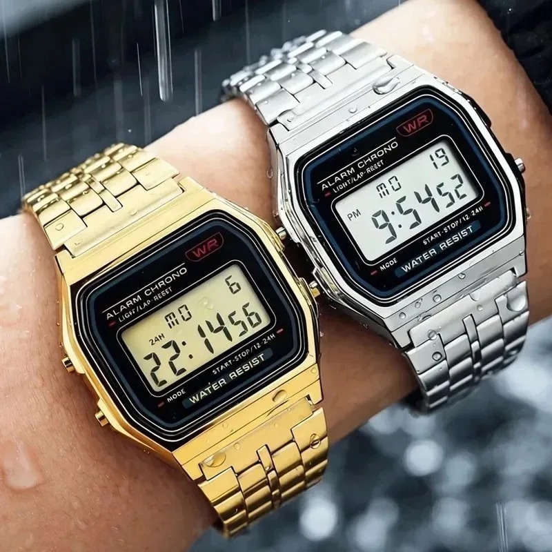 ساعات فاخرة F91W بحزام فولاذي، - مراجعة Luxury Watch Exchange وسعره
