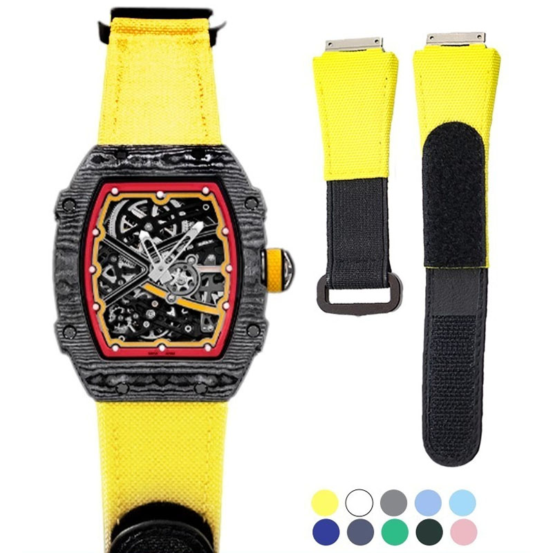 حزام مطاطي FKM مصنوع خصيصًا لس - مراجعة Luxury Watch Richard Mille وسعره