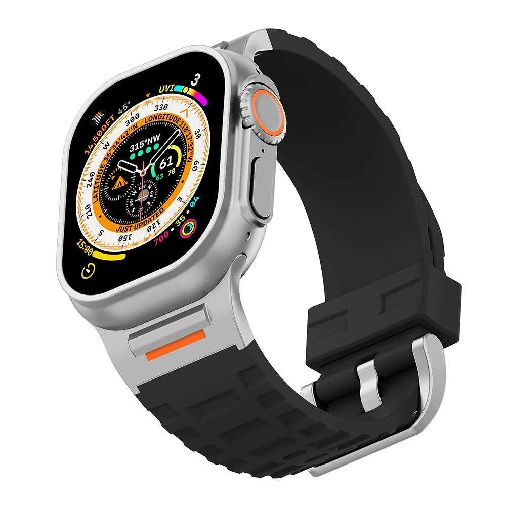 تصميم جديد حزام رياضي لساعة أب - مراجعة Titanium Sport Watch وسعره