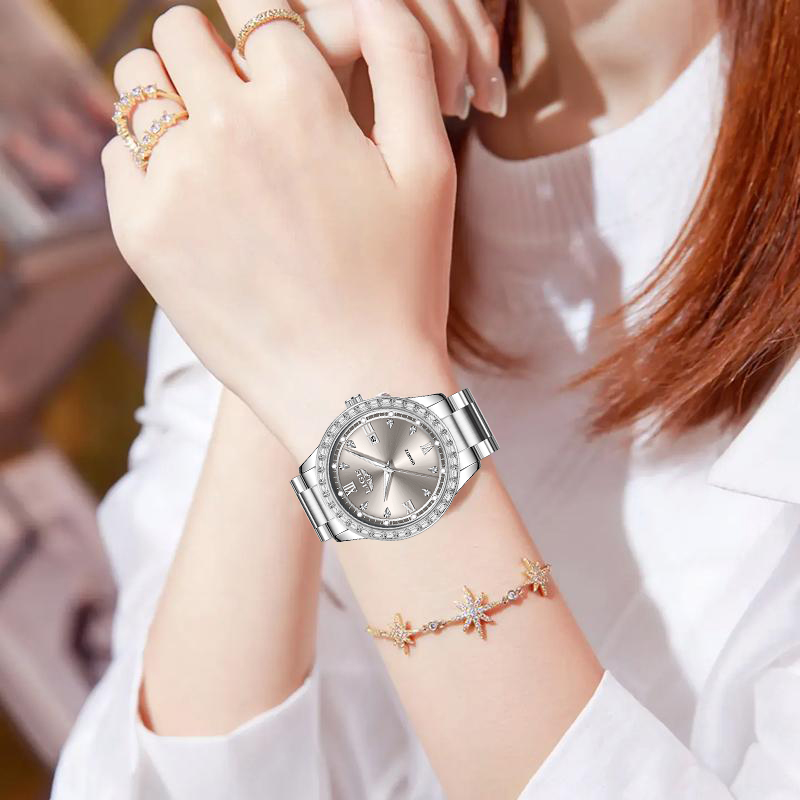 ساعة يد كوارتز LIGE 2026 فاخرة - مراجعة Luxury Watch Exchange وسعره