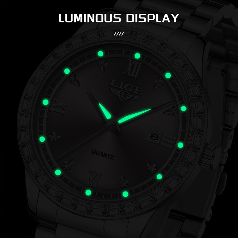 ساعة يد كوارتز LIGE 2026 فاخرة - مراجعة Luxury Watch Exchange وسعره
