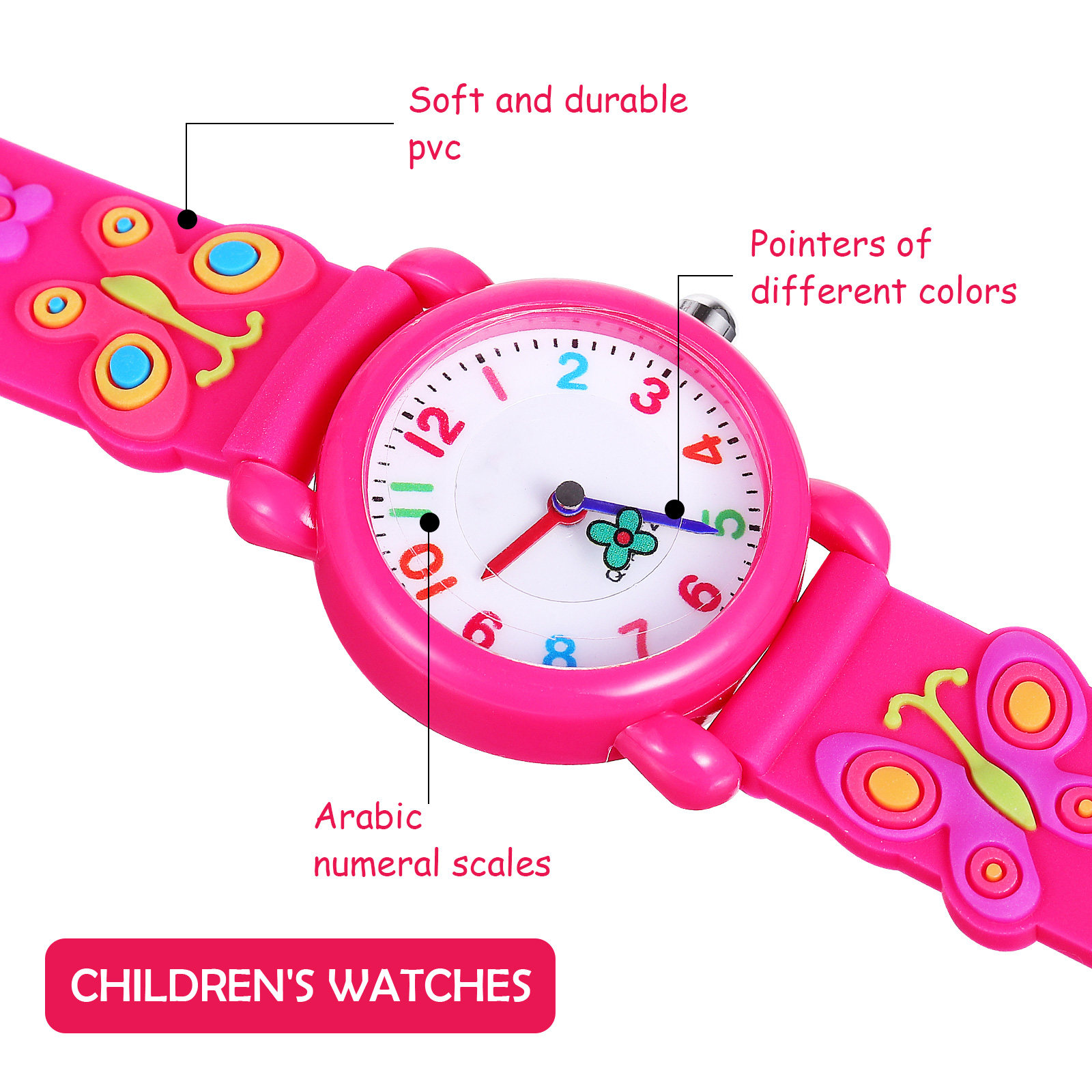 ساعتان كرتونيتان مقاومتان للما - مراجعة Luxury Watch With Arabic Numerals وسعره