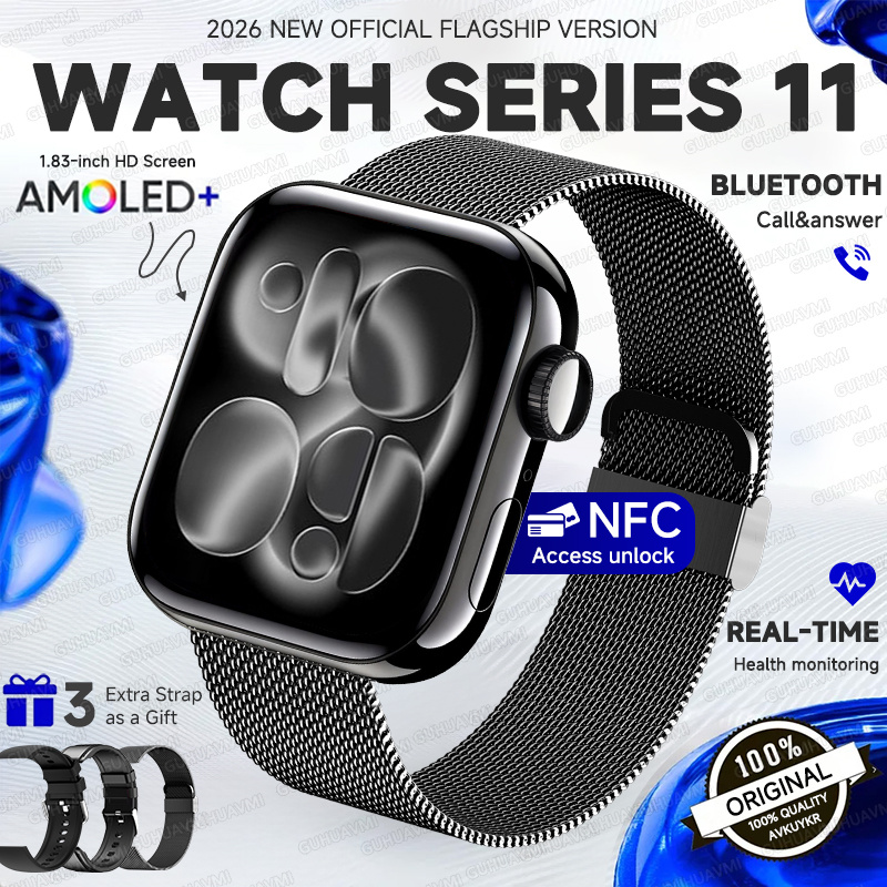 2026 جديد لساعة iOS سلسلة 11 س - مراجعة Titanium Sport Watch وسعره
