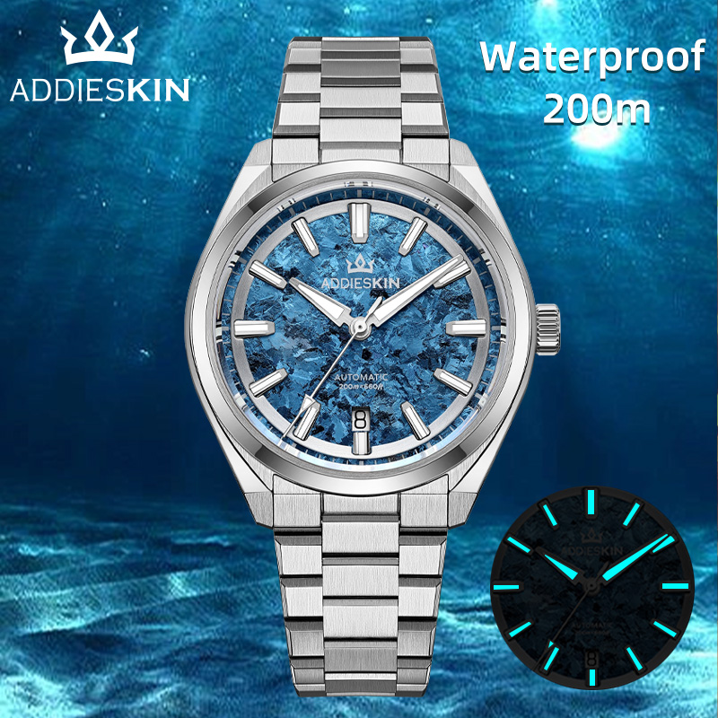 ساعة ADDIESKIN الفاخرة بقرص من - مراجعة Titanium Sport Watch وسعره