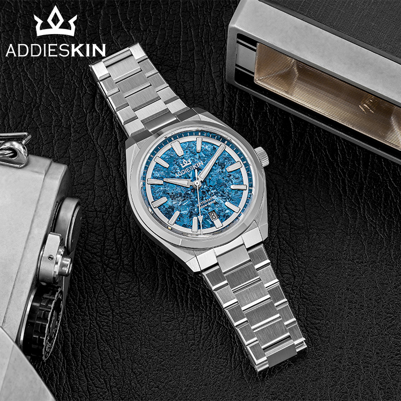 ساعة ADDIESKIN الفاخرة بقرص من - مراجعة Titanium Sport Watch وسعره