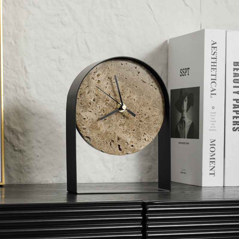 ساعة سطح المكتب الرخامية الفاخ - مراجعة Table Watch Luxury وسعره