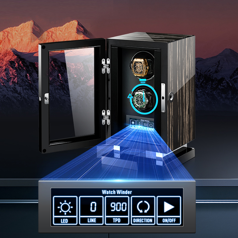 صندوق ساعات Eonluxe الميكانيكي - مراجعة Luxury Watch Winder وسعره