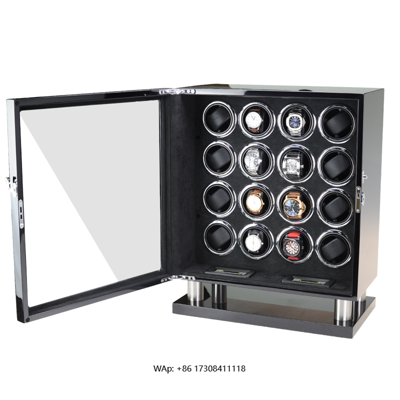 صندوق آلي فاخر لتدوير الساعات  - مراجعة Luxury Watch Winder وسعره