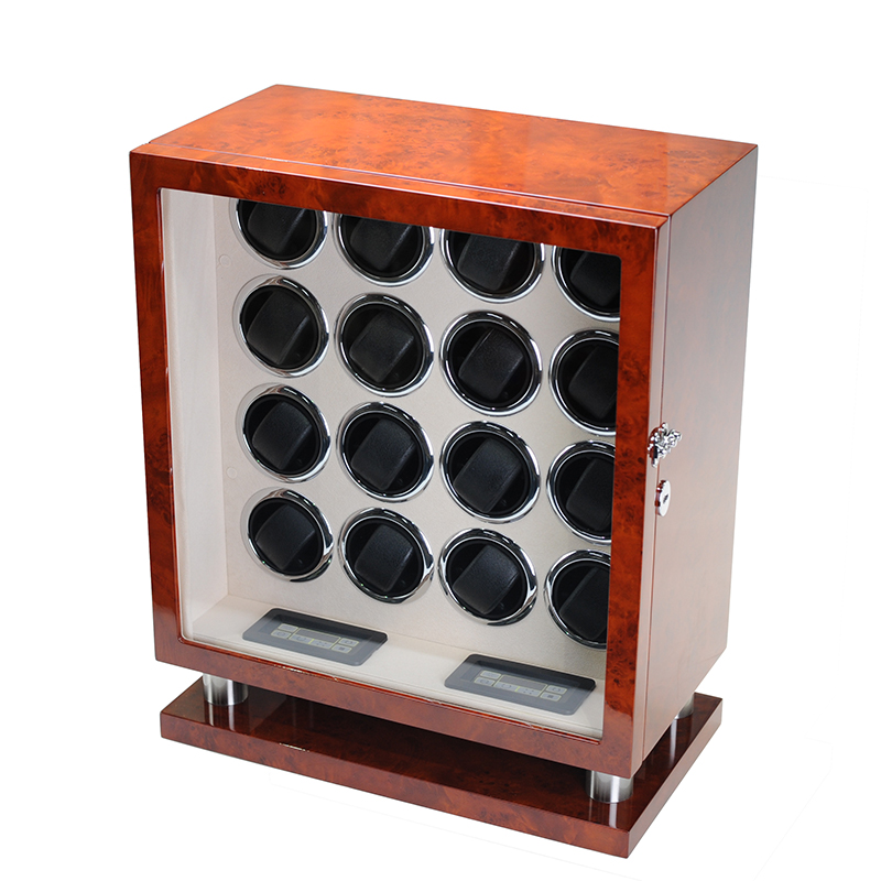 صندوق آلي فاخر لتدوير الساعات  - مراجعة Luxury Watch Winder وسعره