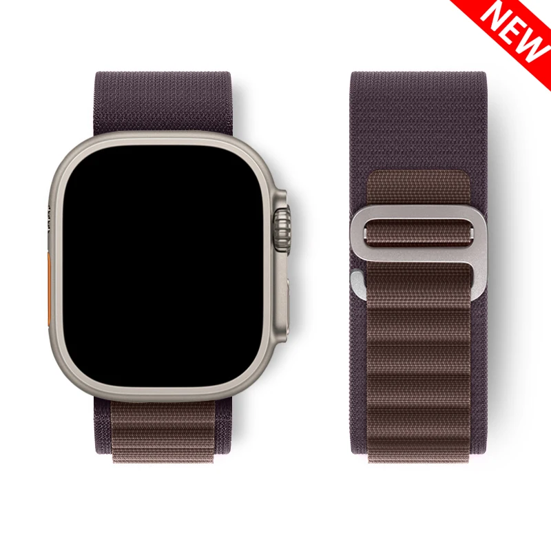 Alpine Loop for apple watch ba - مراجعة Titanium Sport Watch وسعره