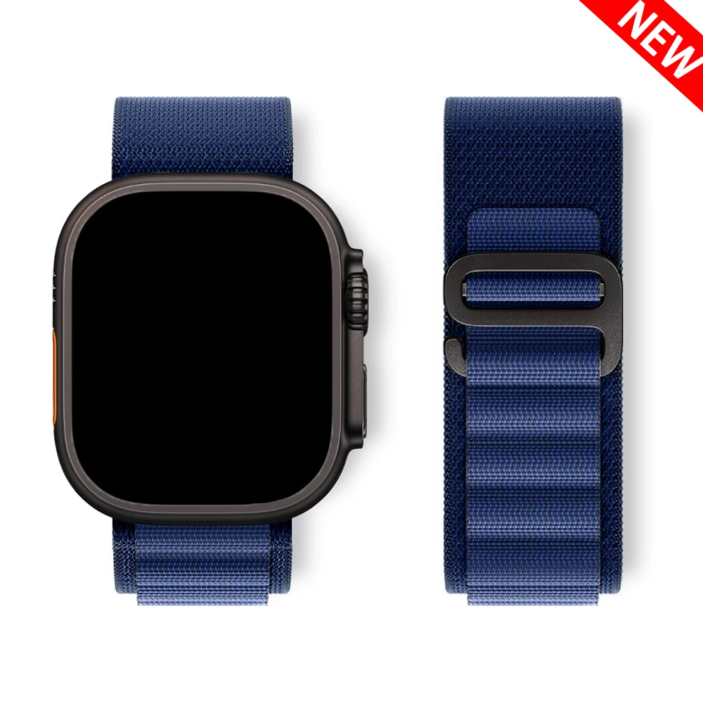 Alpine Loop for apple watch ba - مراجعة Titanium Sport Watch وسعره