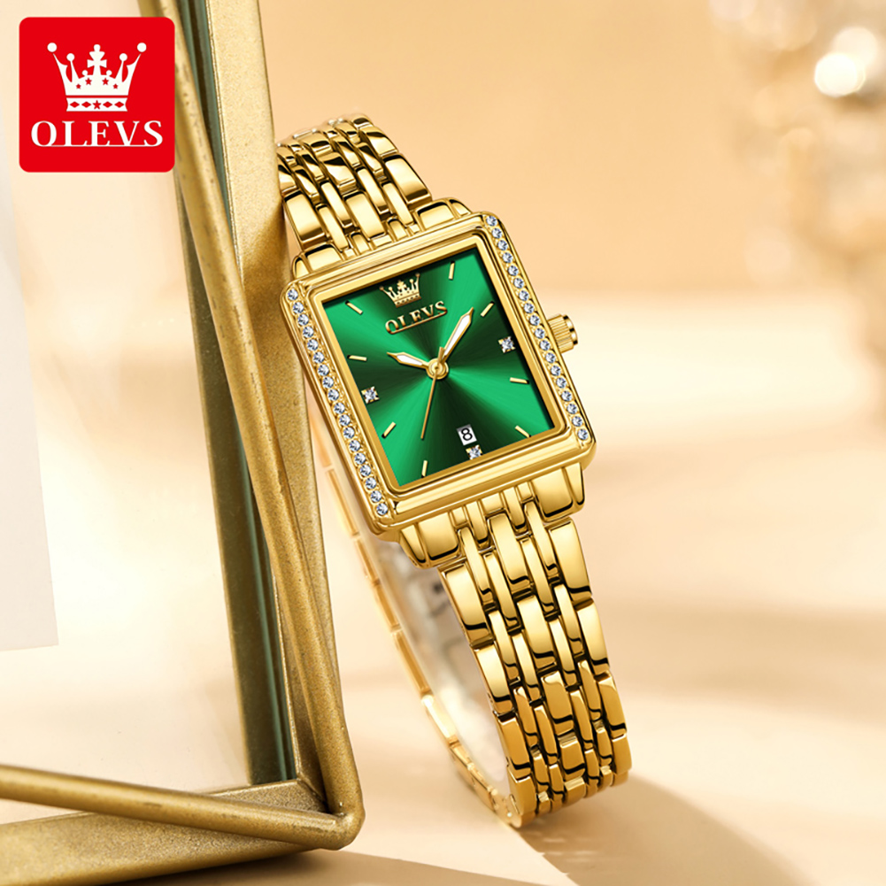 ساعة OLEVS 9995 للنساء، ساعة ف - مراجعة Luxury Watch Cheap وسعره