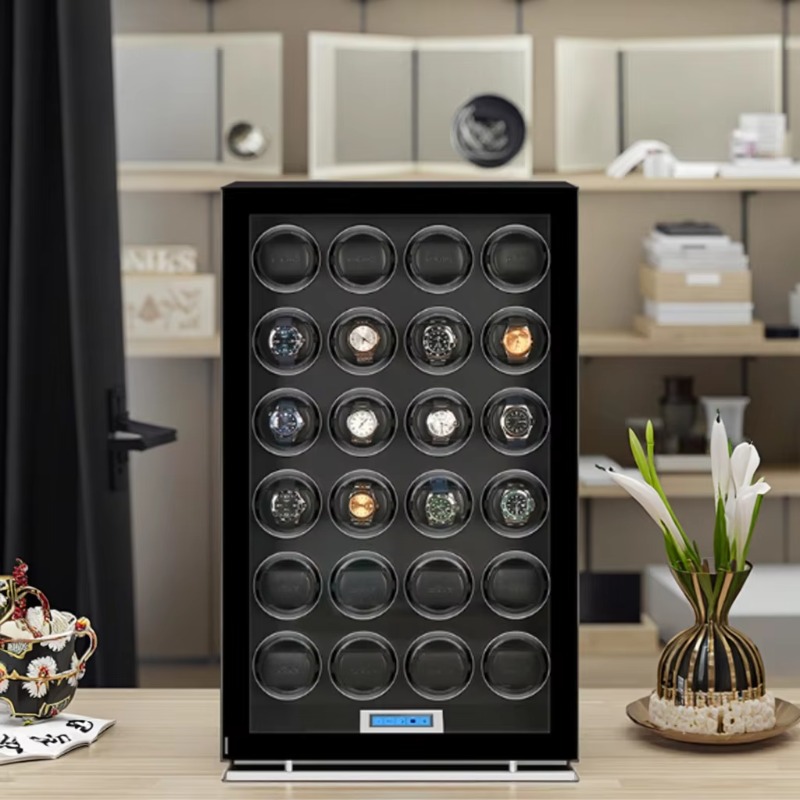صندوق تدوير ساعات أوتوماتيكي ف - مراجعة Luxury Watch Winder وسعره