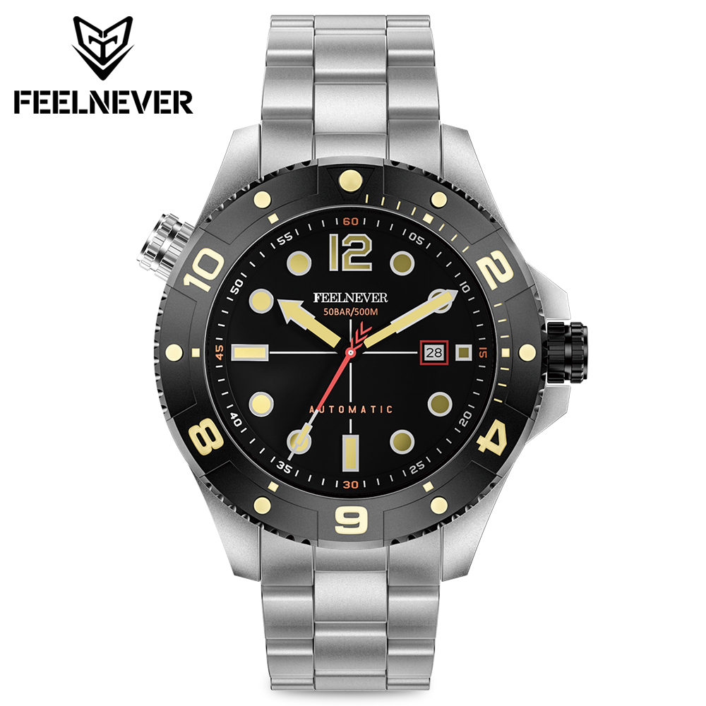FeelNever مهنة الغوص الرياضة س - مراجعة Titanium Sport Watch وسعره