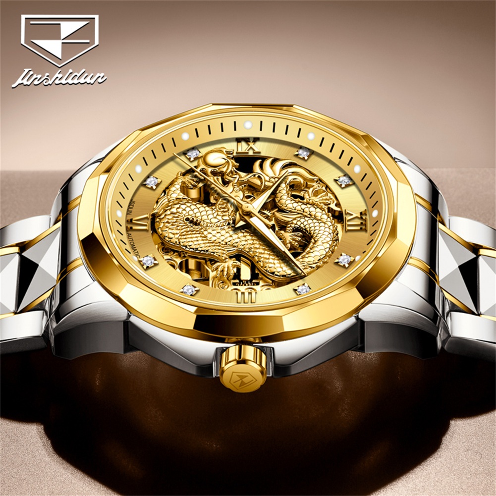 ساعة جينشيدون 8840 دراجون للرج - مراجعة Luxury Watch Hd وسعره