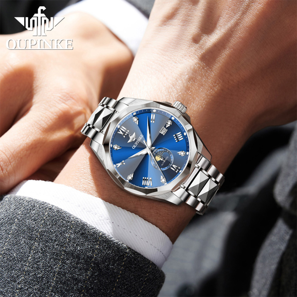 ساعة رجالية فاخرة من OUPINKE م - مراجعة Luxury Watch Hd وسعره