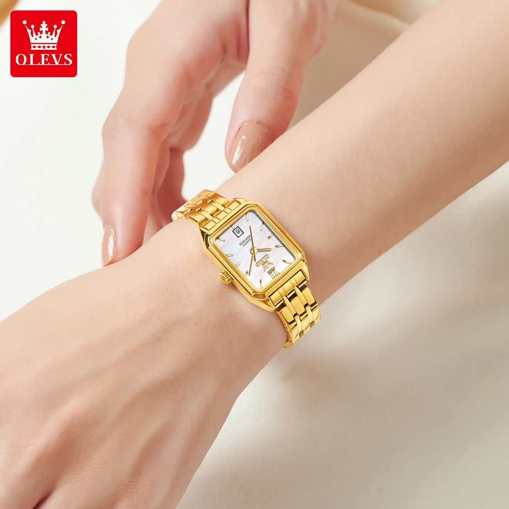 ساعة كوارتز جديدة OLEVS 5616 ل - مراجعة Luxury Watch Cheap وسعره