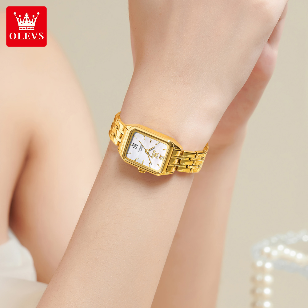ساعة كوارتز جديدة OLEVS 5616 ل - مراجعة Luxury Watch Cheap وسعره